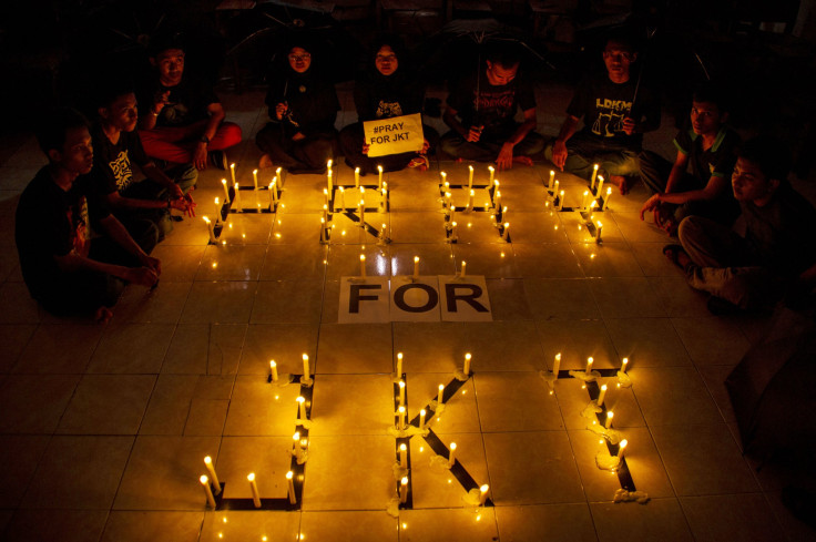 Jakarta candlelit protest