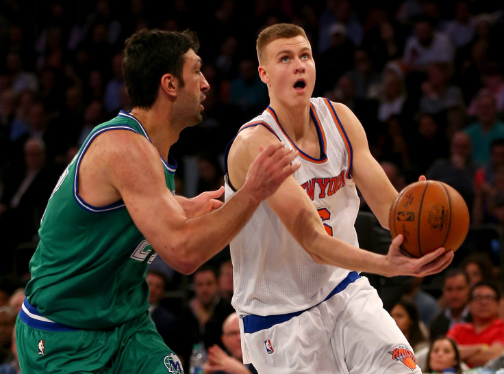 Kristaps Porzingis Knicks 2015-16