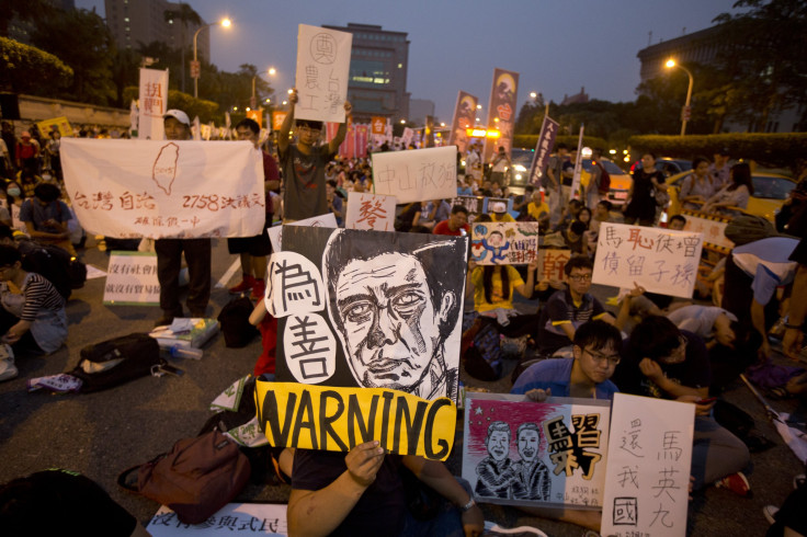 taiwan protest