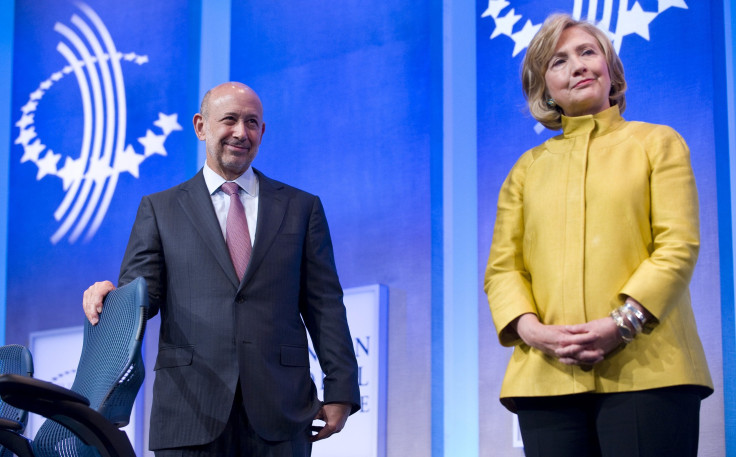 Clinton and Blankfein