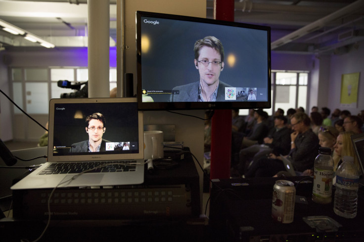 Snowden teleprompter 