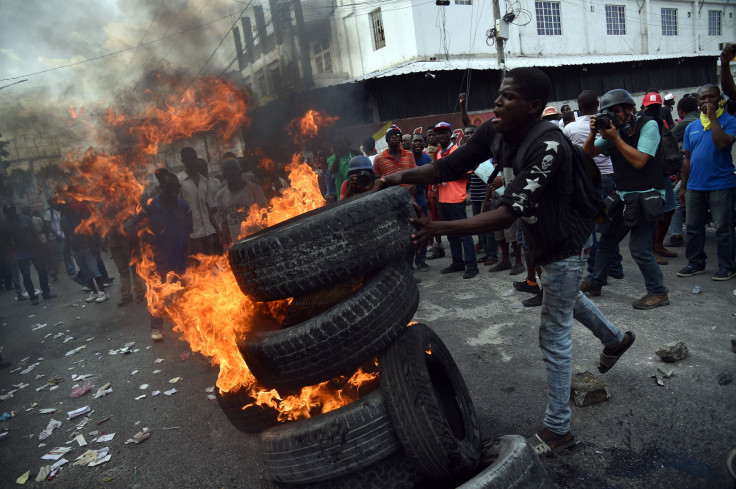 Port-au-Prince Demonstration, Haiti, Jan. 23, 2016