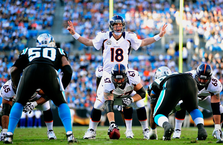 Peyton Manning Broncos Panthers