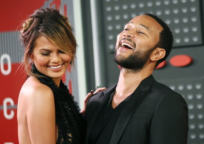 Chrissy Teigen and John Legend