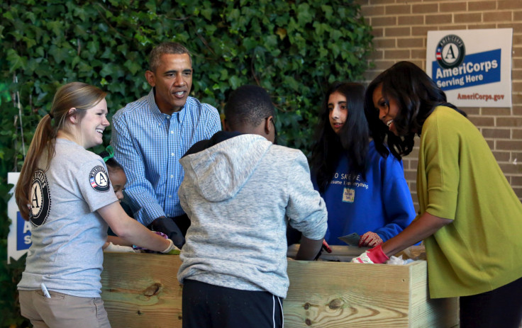 U.S. President Barack Obama and First lady Michelle Obama 