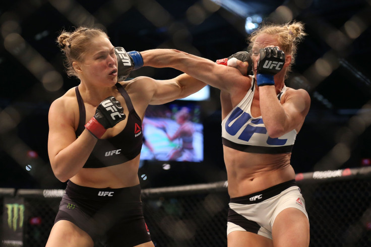 Ronda Rousey Holly Holm 2015