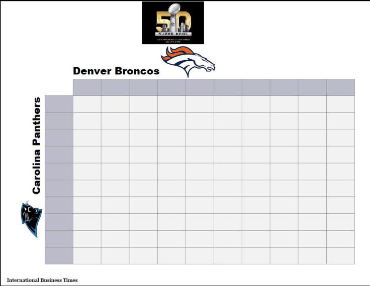 super bowl squares 50