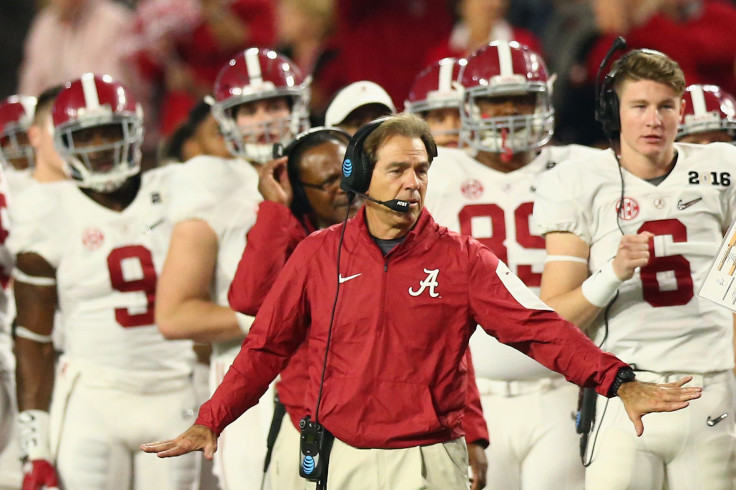 Nick Saban Alabama 2015