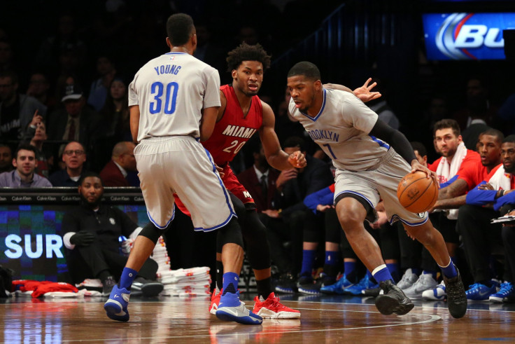 Brooklyn Nets forward Joe Johnson