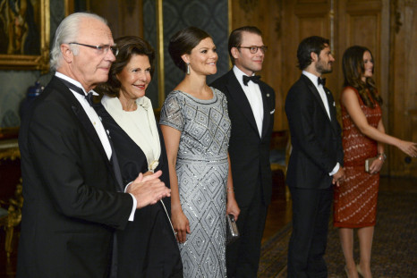 Sweden's King Carl XVI Gustaf, Queen Silvia, Crown Princess Victoria, Prince Daniel, Prince Carl Philip and Princess Sofia