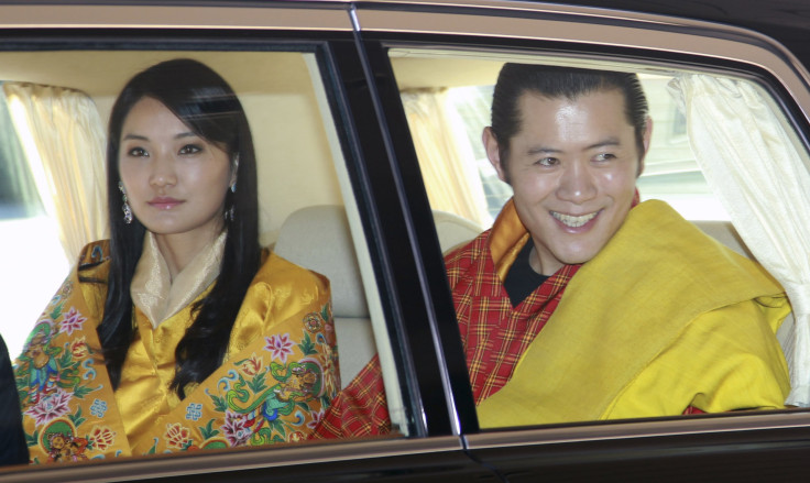 Bhutan's King Jigme Khesar Namgyel Wangchuck and Queen Jetsun Pema Wangchuck 