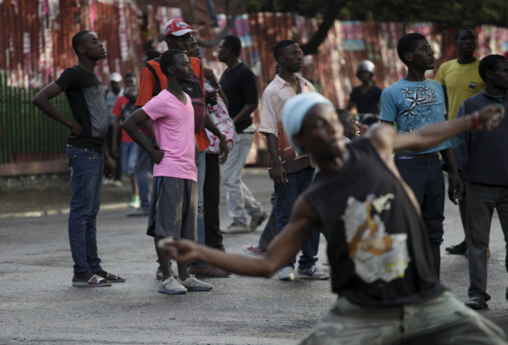 HaitiProtest_Feb2016