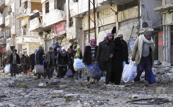 syria besiged town of homs