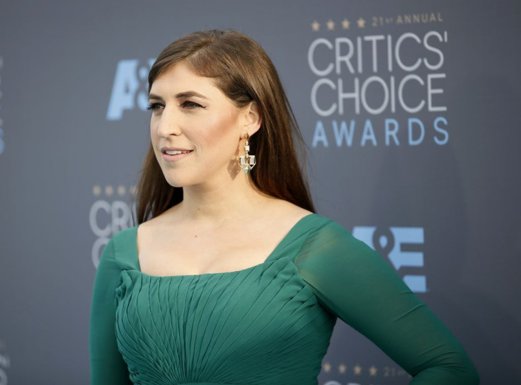 Big Bang Theory Star Mayim Bialik Shows Off Cleavage