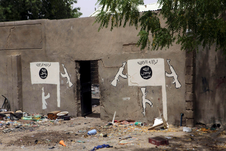 Boko Haram wall in Damasak, Borno state