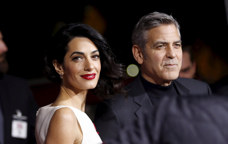 Amal Clooney and George Clooney