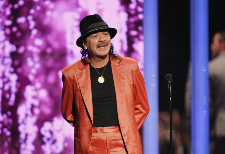 carlos santana awards