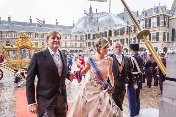 The Netherlands' King Willem-Alexander and his wife Queen Maxima 