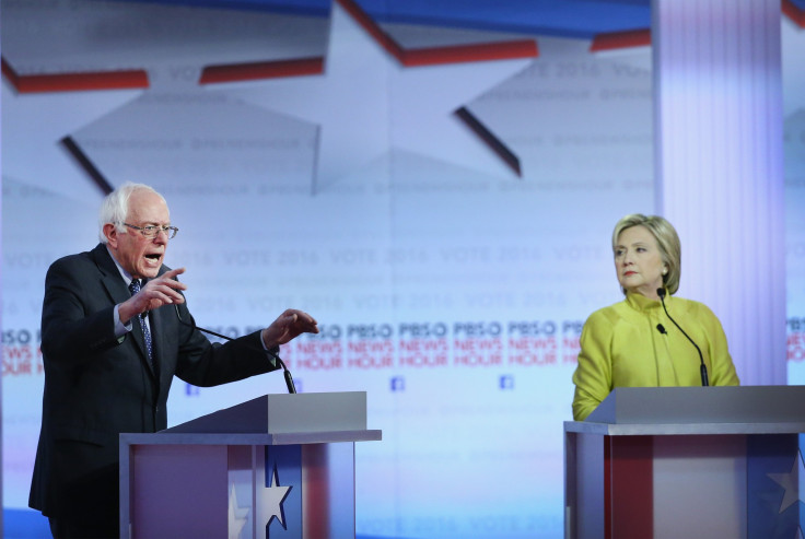 Bernie Sanders and Hillary Clinton