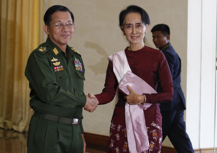 Min Aung Hlaing Myanmar extension parliament, president