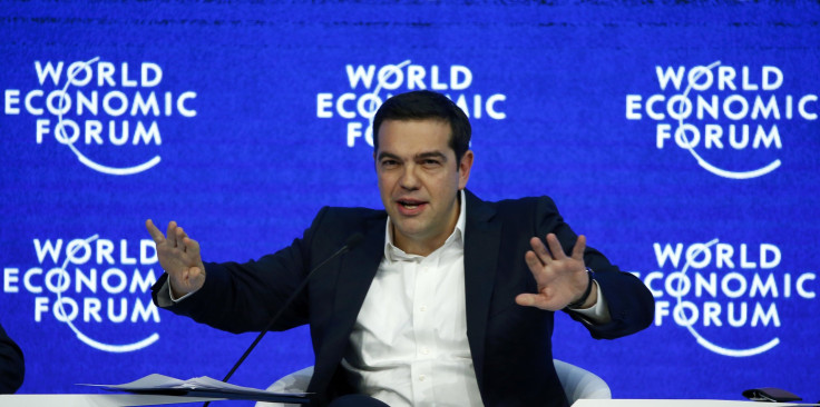 Greek Prime Minister Alexis Tsipras, Davos, Switzerland, Jan. 21, 2016