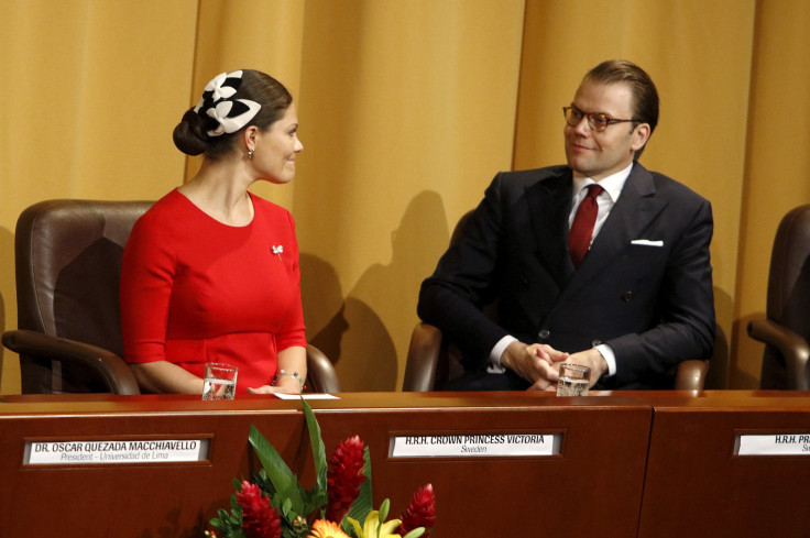 Sweden's Crown Princess Victoria and her husband Prince Daniel 