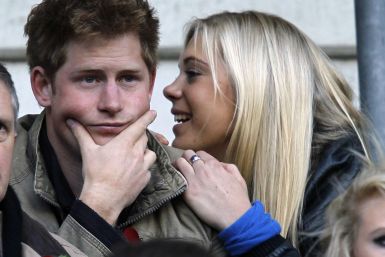 Britain's Prince Harry and Chelsy Davy