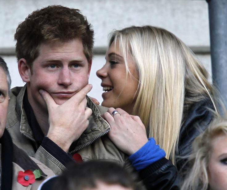 Britain's Prince Harry and Chelsy Davy