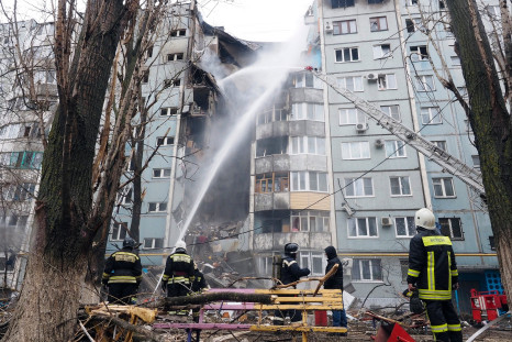 Russia gas explosion building collapse