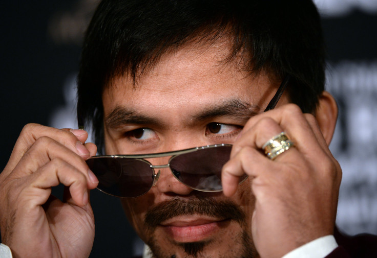 Manny Pacquiao same sex marriage homosexuality