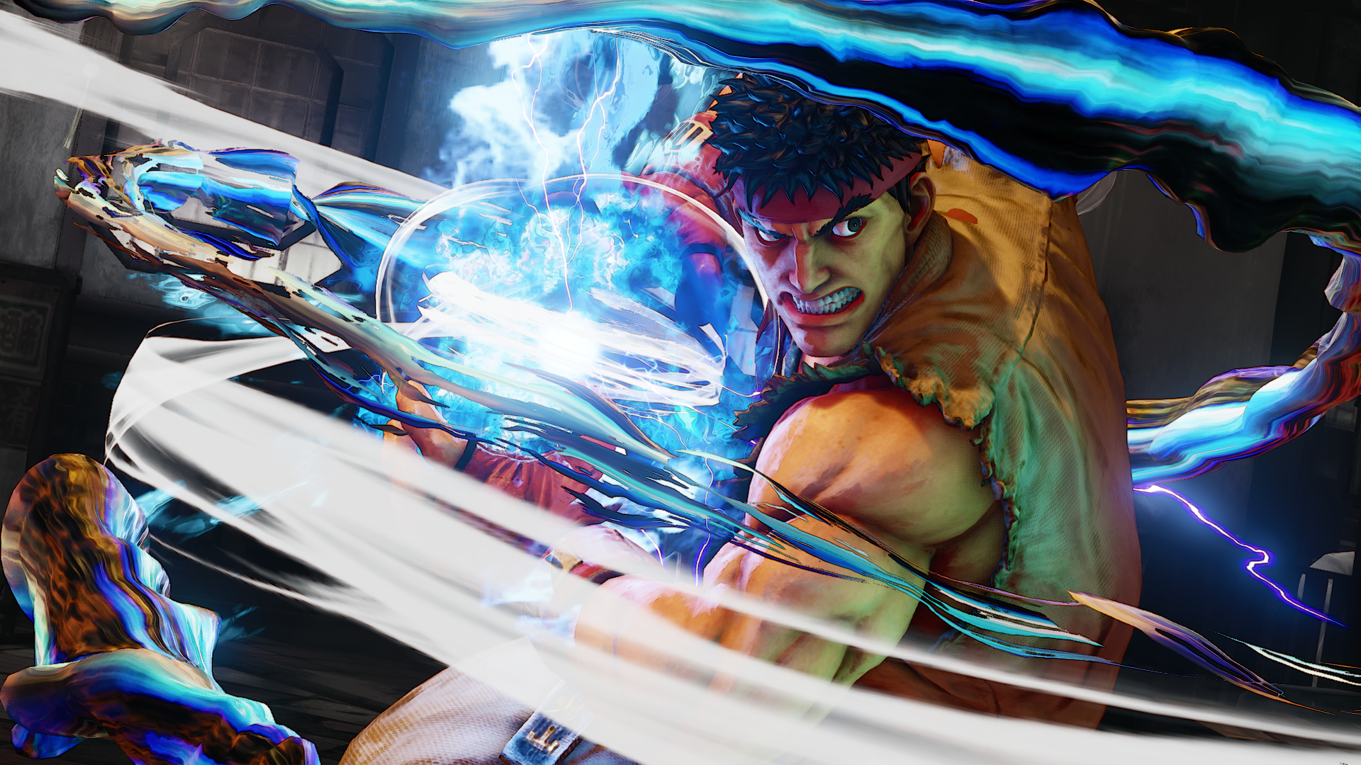 Ryu Hadouken! Street Fighter Live Wallpaper - MoeWalls