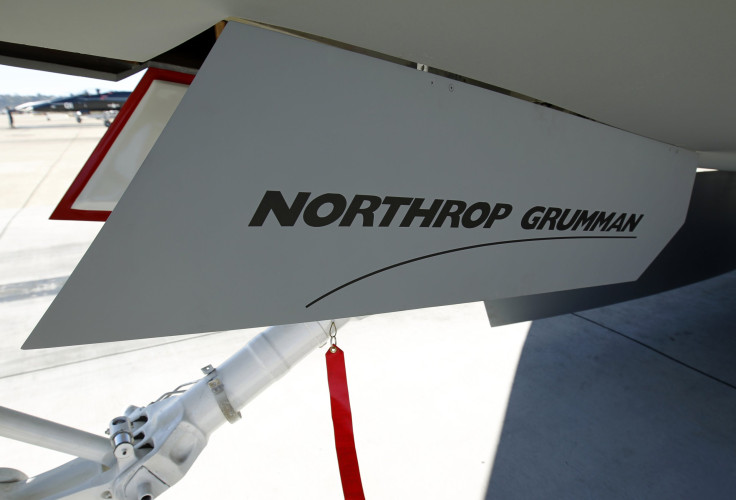 The Northrop Grumman logo seen on its X-47B drone.