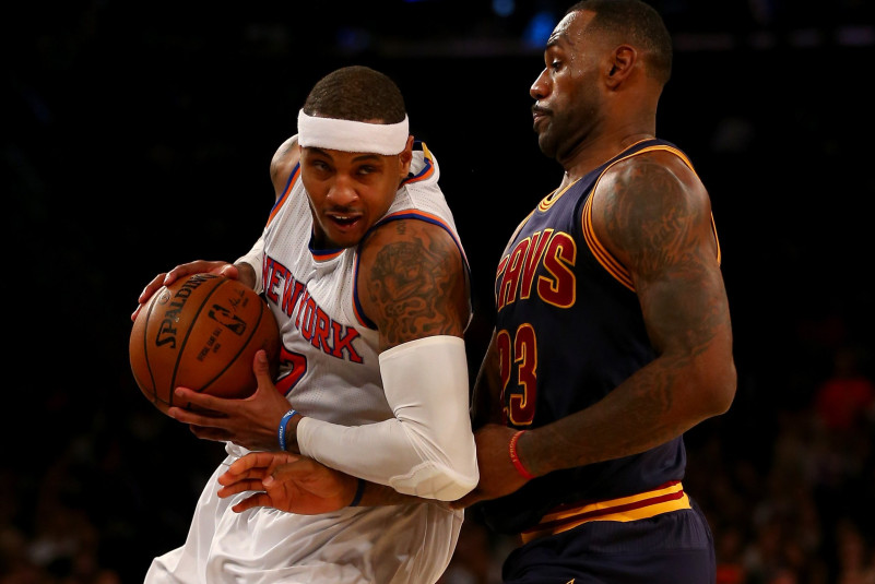 Carmelo Anthony LeBron James