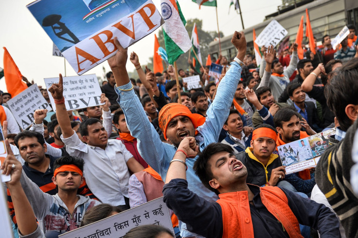 Protests against JNU Students