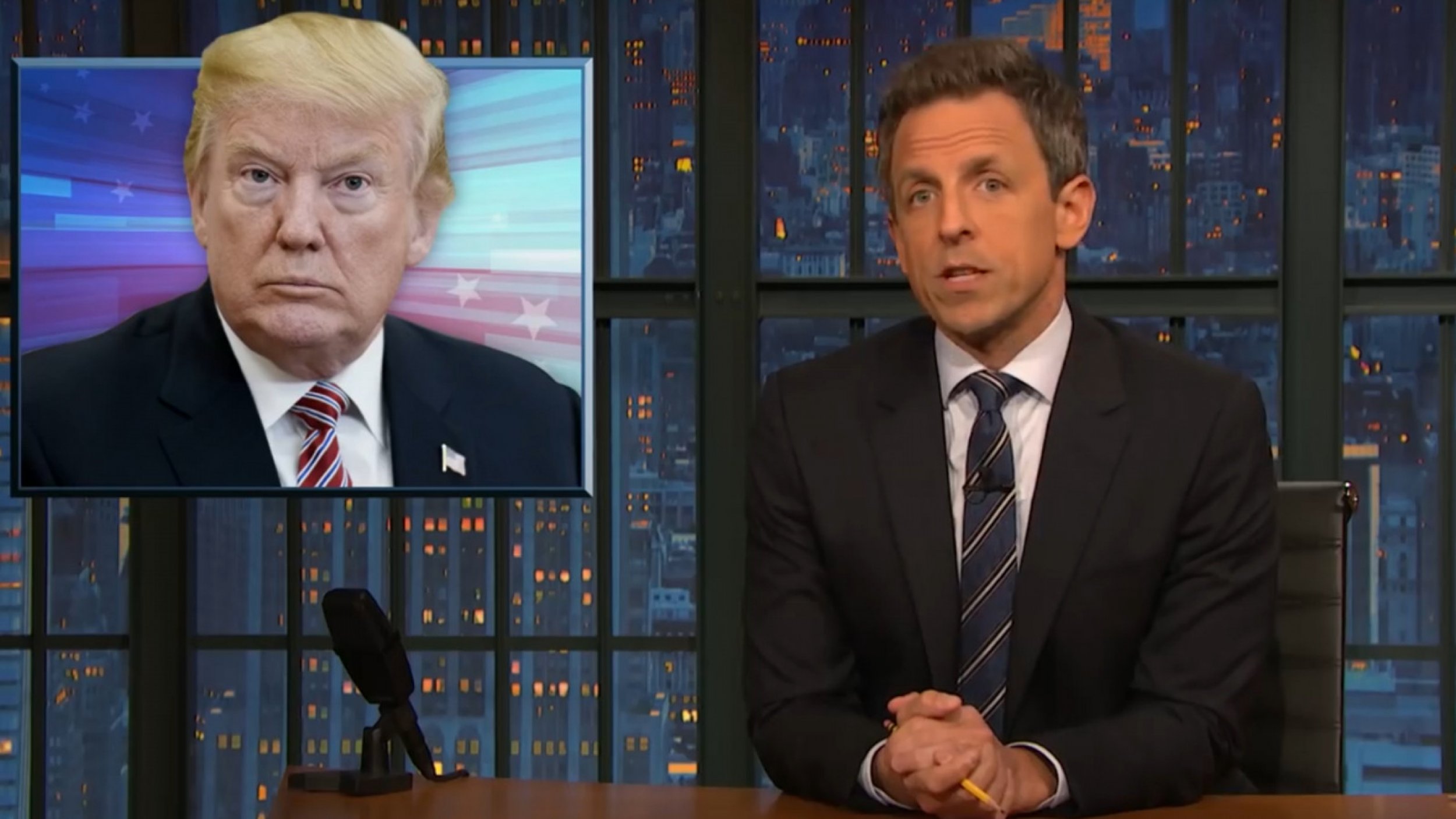 Seth Meyers Mocks White House Departures Damn Is There Anyone Left