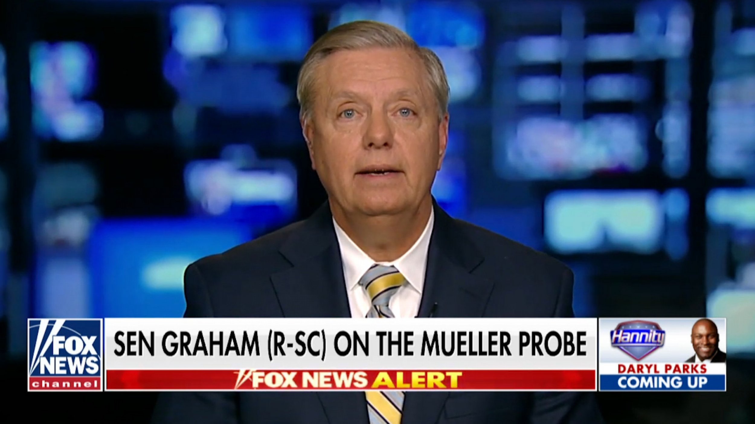 President Trump Is Not Going To Fire Mueller, Senator Graham Tells Hannity
