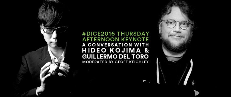 DICE Hideo Kojima And Guillermo Del Toro Live Stream