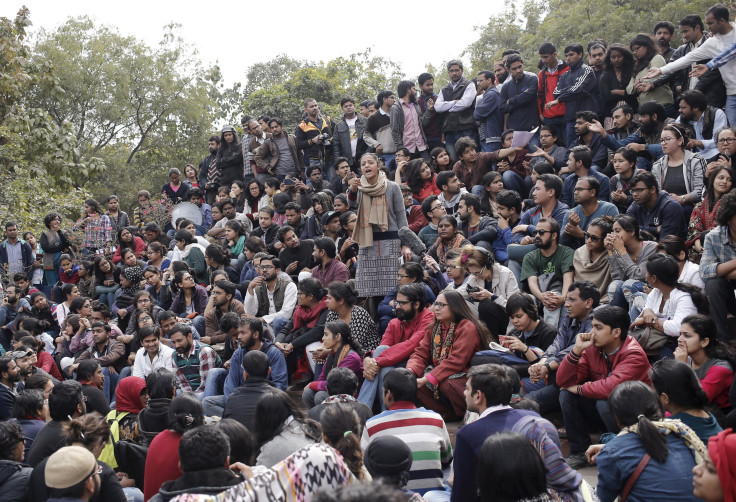 JNUProtest_Feb2016