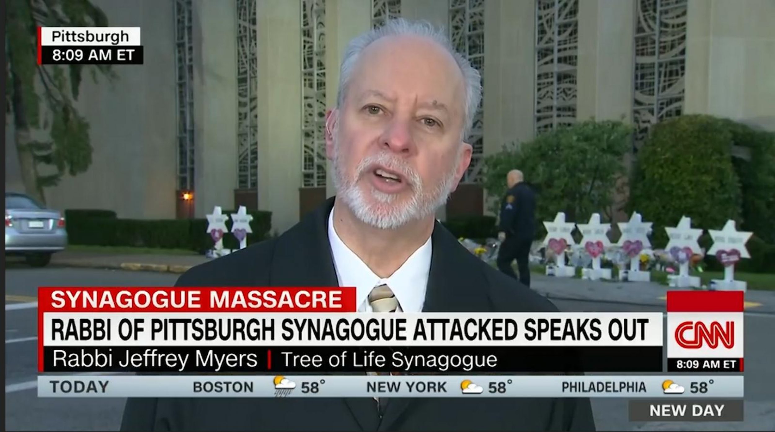 Pittsburgh Synagogue Rabbi Speaks Out After Mass Shooting