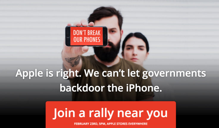 apple protest