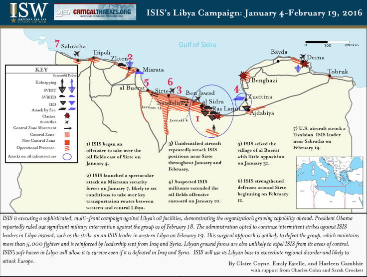 FEB 2016 ISIS in Libya Map-01