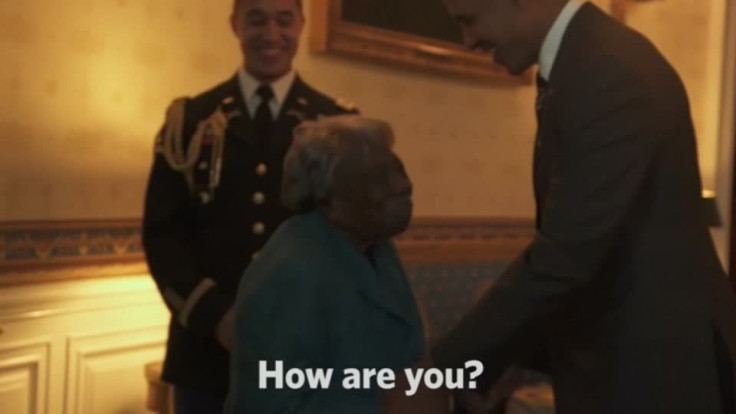 106 year old meets Obama