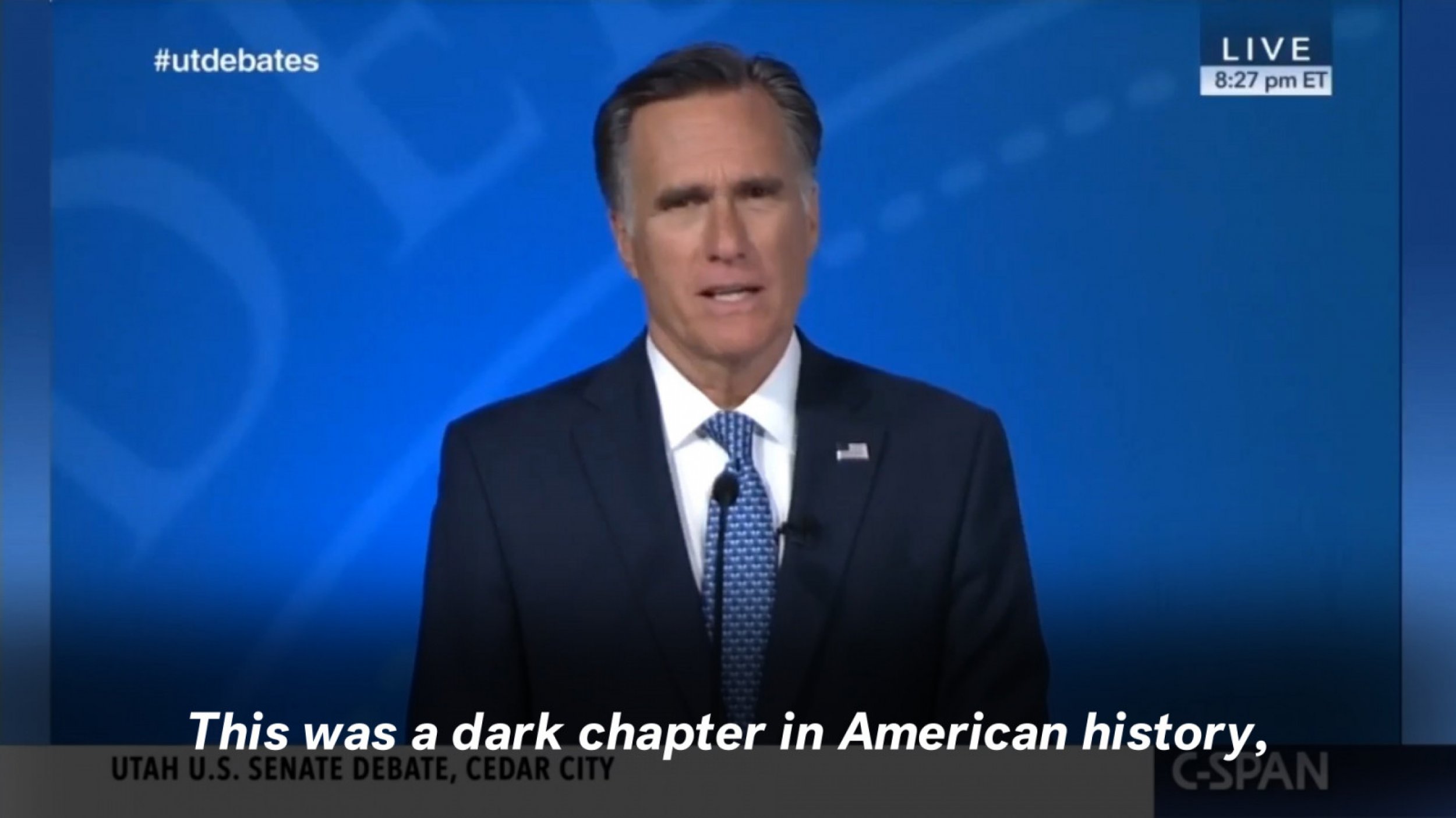 Mitt Romney Calls Child Separation A Dark Chapter In American History