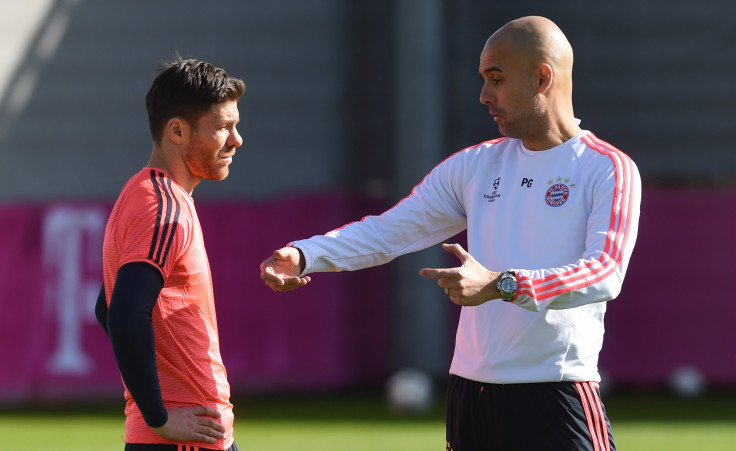 Pep Guardiola, Xabi Alonso