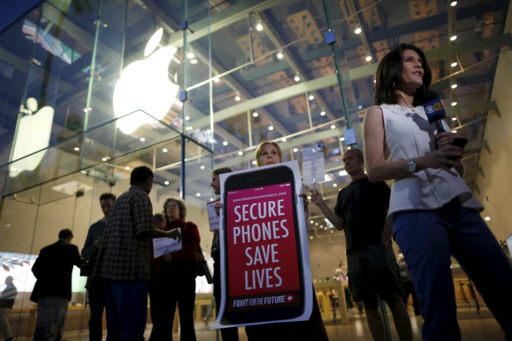 Apple protest Manhattan