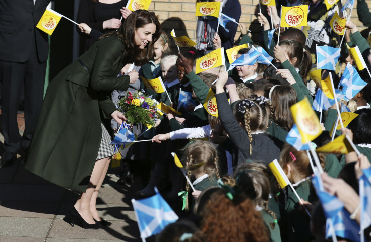 Britain's Catherine, Duchess of Cambridge