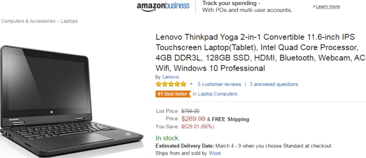 Amazon Lenovo Thinkpad