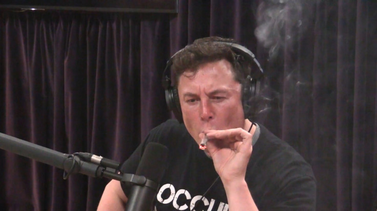 Elon Musk Smokes A Joint On Podcast