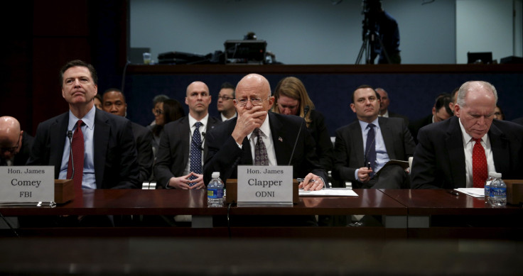 Comey, Clapper, Brennan at Congressional hearing