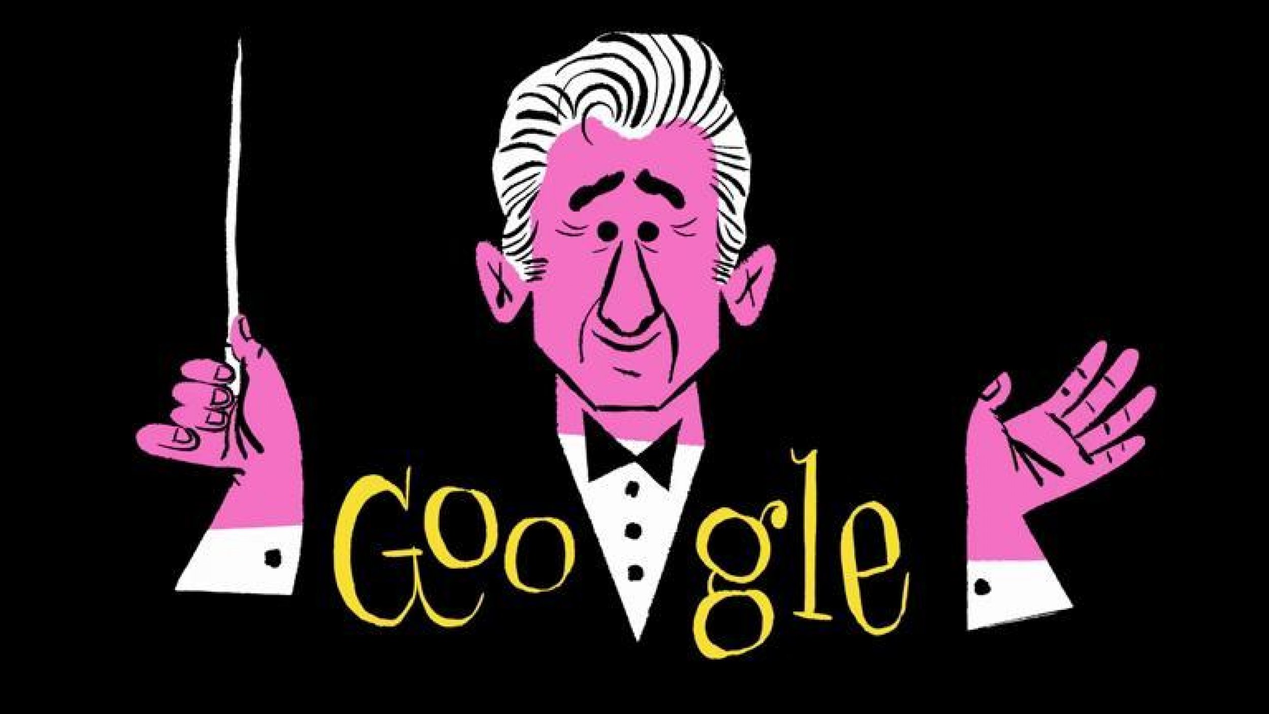 Google Doodle Celebrates American Composer Leonard Bernsteins 100th Birthday